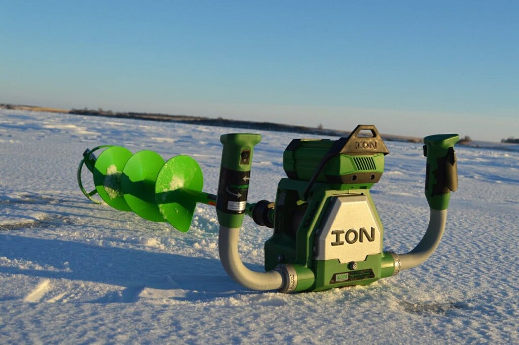 electric battery powered ice auger