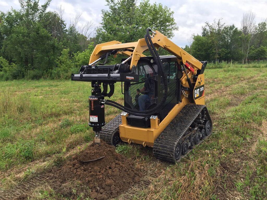 Skid Steer Tractors Auger