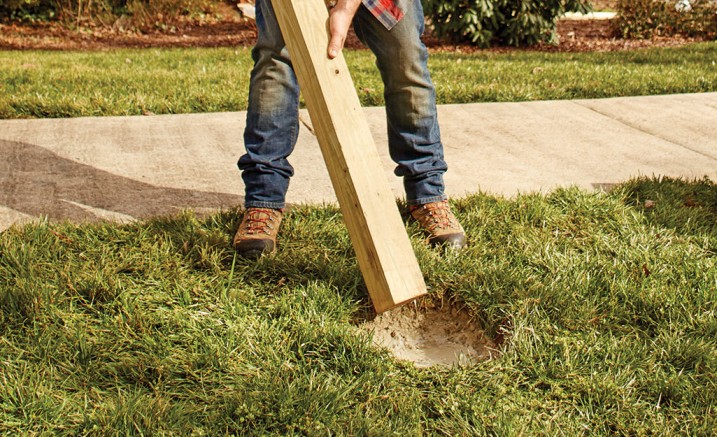 How To Dig Post Hole Without A Post Hole Digger